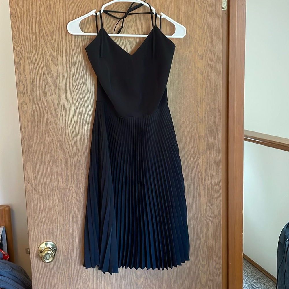Moda International Black Halter Dress